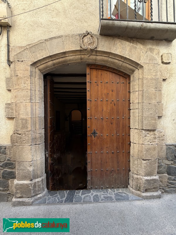 Porrera - Porta de Cal Lleó
