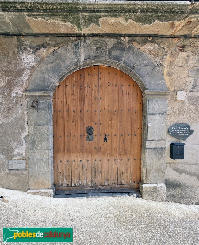 Porrera - Portal de 1797 (Foto: Albert Esteves, 2026) Porrera - Portal de 1797