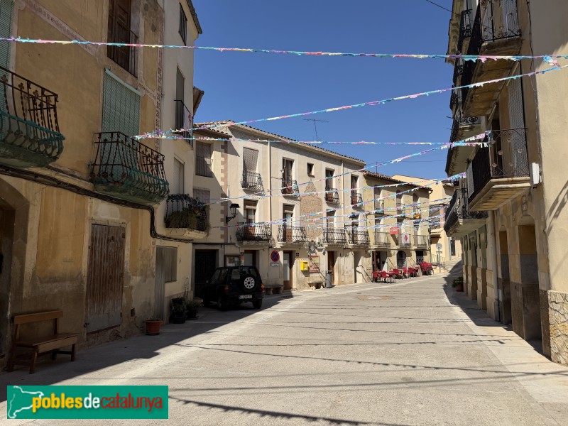 Margalef - Plaça de Sant Miquel