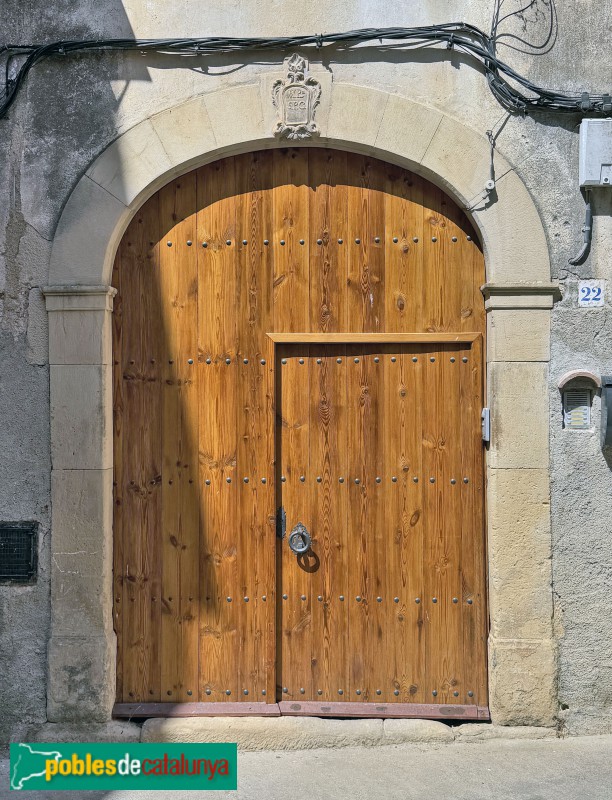 La Bisbal de Montsant - Portal del segle XIX (Foto: Albert Esteves, 2026) La Bisbal de Montsant - Portal del segle XIX