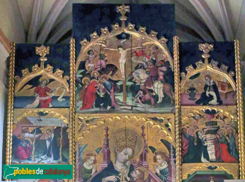 Cabacés - Retaule de Santa Maria