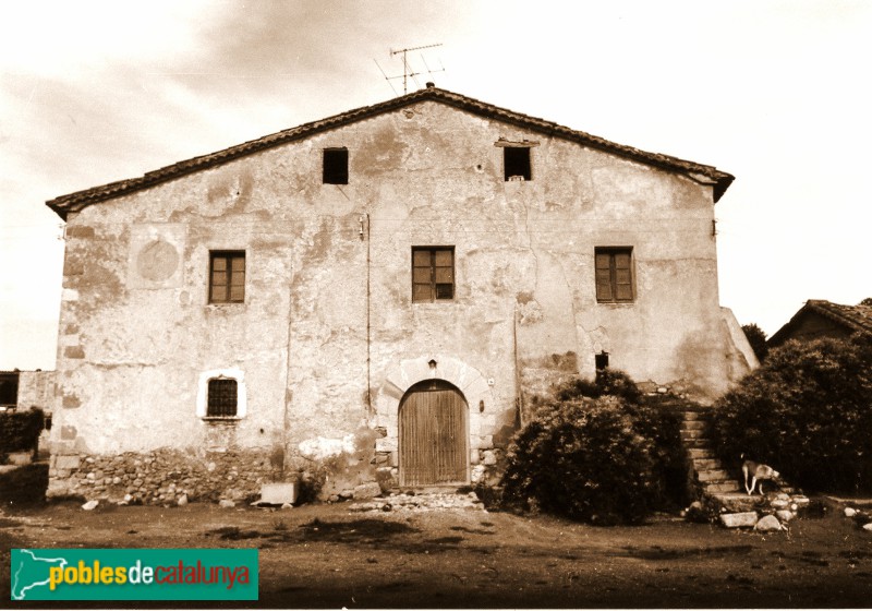 Vilobí del Penedès - La Saleta, l'any 1950