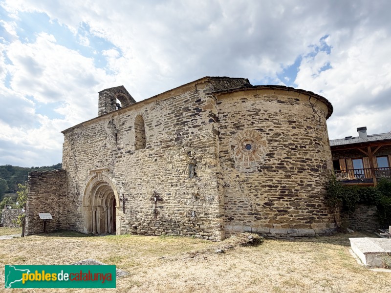 Foto de Ger - Església de Santa Eugènia de Saga