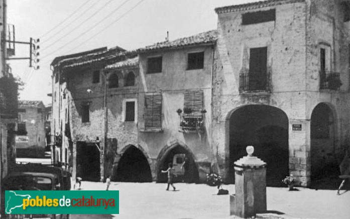 Cabacés - Arcs del Pla de la Bassada. Anys seixanta Cabacés - Arcs del Pla de la Bassada. Anys seixanta