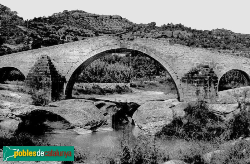 Cabacés - Pont Vell (inicis segle XX)
