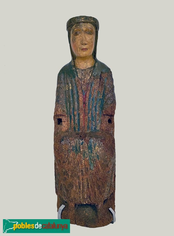 MEV - Marededéu de Sant Martí de Centelles, c1190-1220 (Foto: Albert Esteves, 2022) MEV - Marededéu de Sant Martí de Centelles, c1190-1220