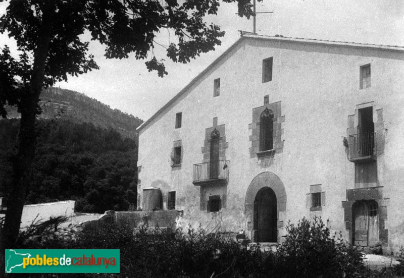 Sant Martí de Centelles - L'Oller (Foto: <i>Antoni Gallardo -Arxiu Fotogràfic Centre Excursionista de Catalunya-</i>, 1931) Sant Martí de Centelles - L'Oller