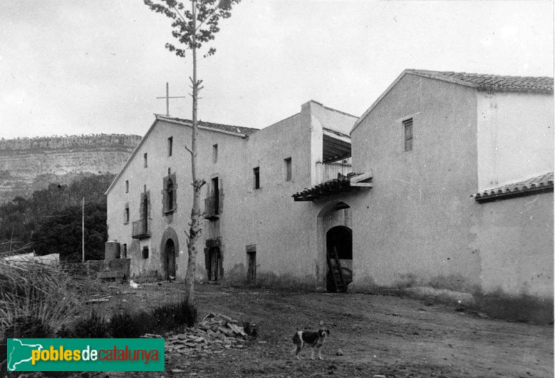 Sant Martí de Centelles - L'Oller (Foto: <i>Francesc Blasi -Arxiu Fotogràfic Centre Excursionista de Catalunya-</i>, c.1929) Sant Martí de Centelles - L'Oller