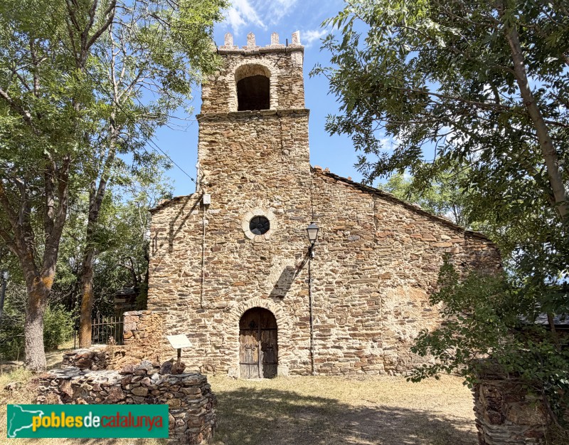 Bellver de Cerdanya - Esglesia de Santa Eulàlia d'Éller (Foto: Albert Esteves, 2026) Bellver de Cerdanya - Esglesia de Santa Eulàlia d'Éller
