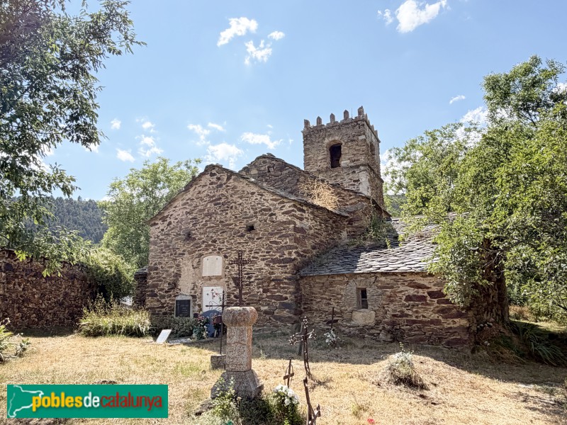 Bellver de Cerdanya - Esglesia de Santa Eulàlia d'Éller (Foto: Albert Esteves, 2026) Bellver de Cerdanya - Esglesia de Santa Eulàlia d'Éller