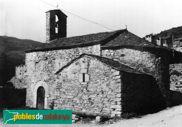 Bellver de Cerdanya - Església de Santa Maria d'Ordèn (Foto: <i>Immaculada Roca -invarquit.cultura.gencat.cat-</i>, 1989) Bellver de Cerdanya - Església de Santa Maria d'Ordèn