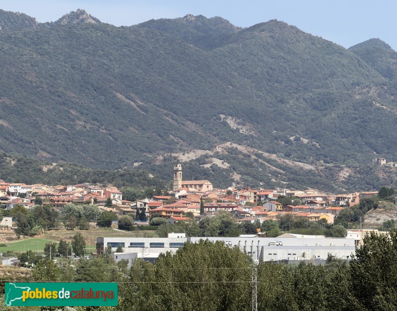 Sant Pere de Torelló - Panoràmica del poble