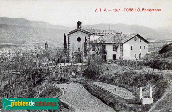 Torelló - Santuari de Rocaprevera. Abans de la reforma Torelló - Santuari de Rocaprevera. Abans de la reforma