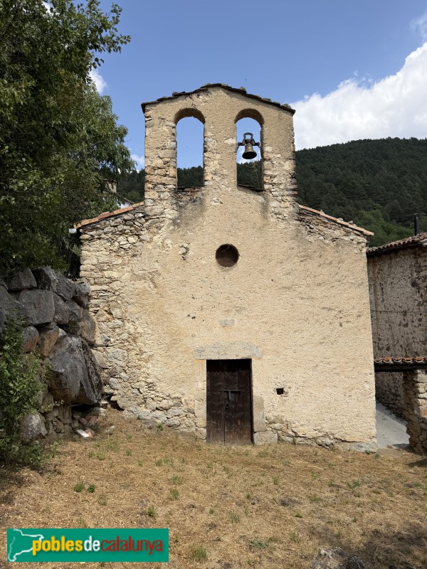 Lles de Cerdanya - Església de Santa Llúcia de Coborriu de la Llosa