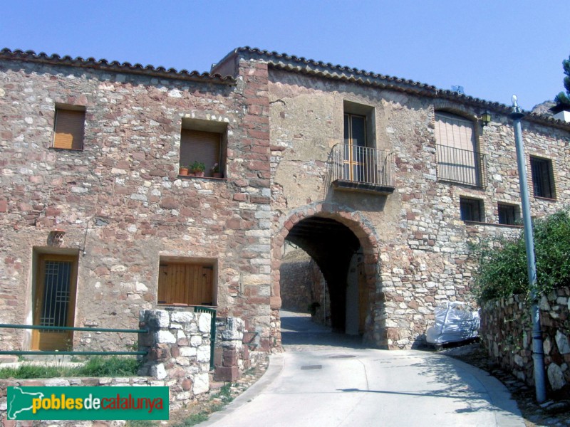 Collbató - Arc d'en Bros (Foto: Albert Esteves, 2006) Collbató - Arc d'en Bros