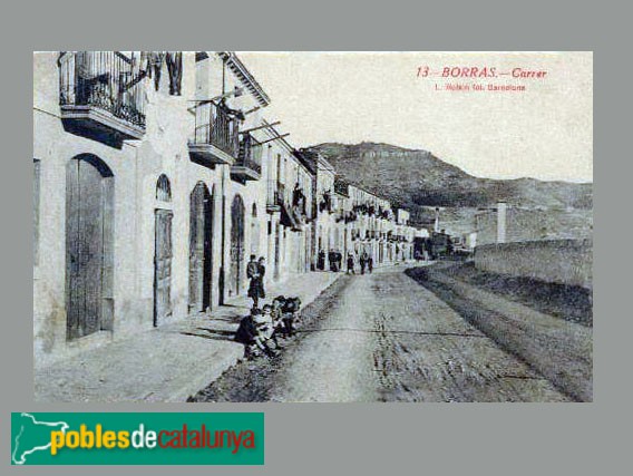 Castellbell i el Vilar - Colònia Borràs a inicis del segle XX Castellbell i el Vilar - Colònia Borràs a inicis del segle XX