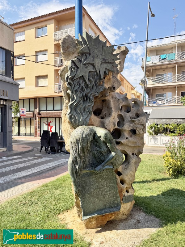 Palamós - Monument <i>Les Tombes Flamejants</i>