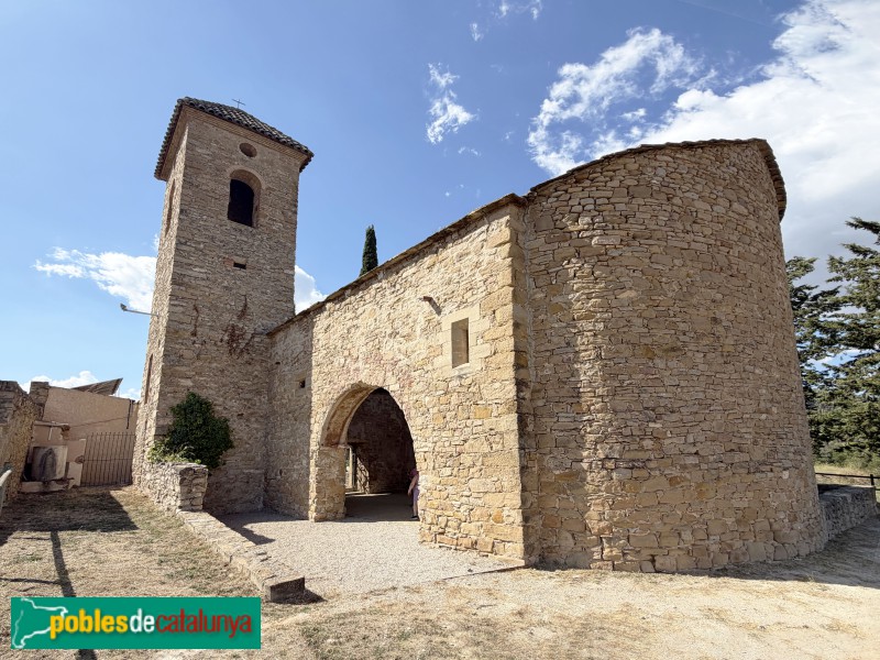 Marganell - Església de Sant Esteve (Foto: Albert Esteves, 2026) Marganell - Església de Sant Esteve