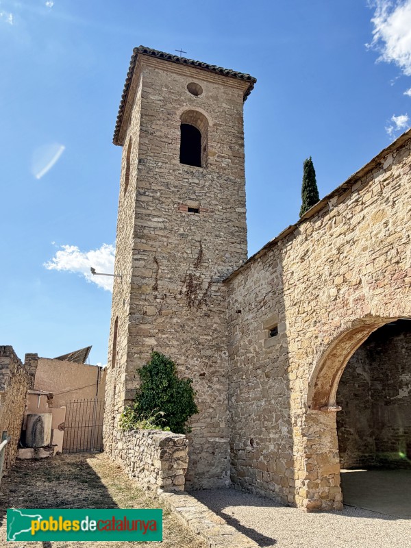 Marganell - Església de Sant Esteve (Foto: Albert Esteves, 2026) Marganell - Església de Sant Esteve