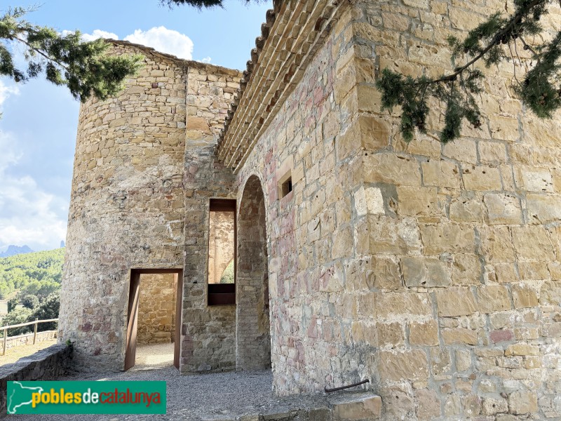 Marganell - Església de Sant Esteve (Foto: Albert Esteves, 2026) Marganell - Església de Sant Esteve