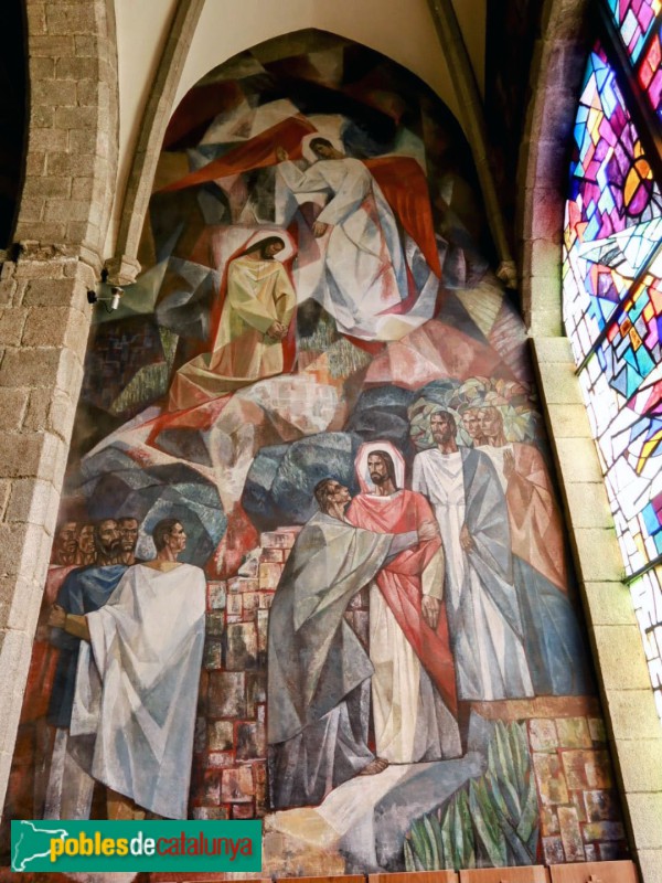 Puigcerdà - Església de Sant Domènec. Getsemaní i Bes de Judes (Foto: Marta Montcada) Puigcerdà - Església de Sant Domènec. Getsemaní i Bes de Judes