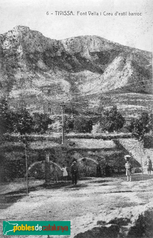 Tivissa - Font Vella. Inicis del segle XX