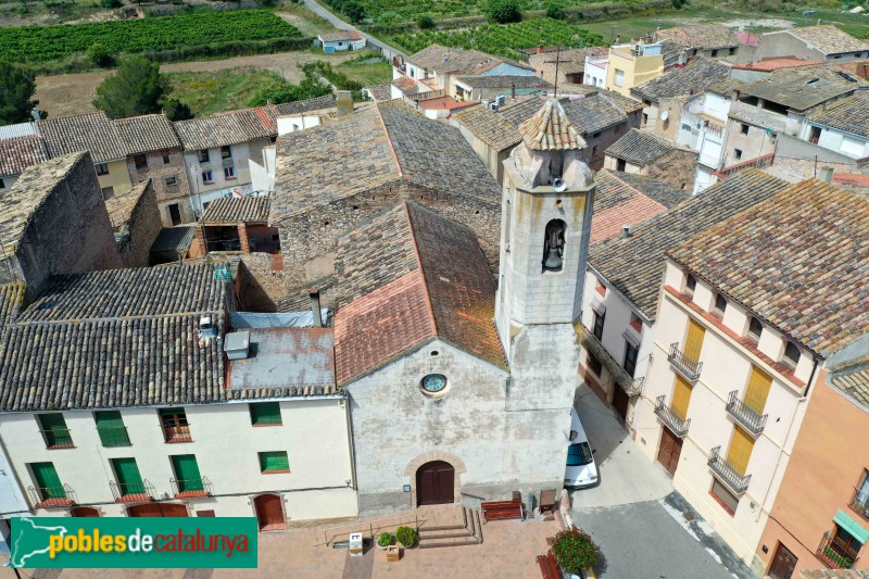 Tivissa - Sant Domènec de la Serra d'Almos (Foto: Francesc Vidal-Barraquer, 2020) Tivissa - Sant Domènec de la Serra d'Almos