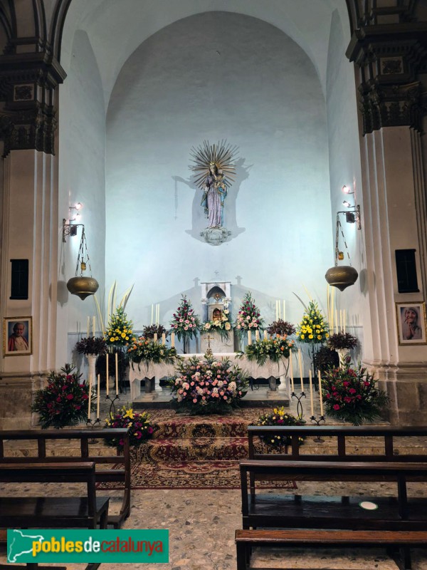 Tivissa - Església de Sant Jaume (Foto: Jaume Asenjo, 2026) Tivissa - Església de Sant Jaume