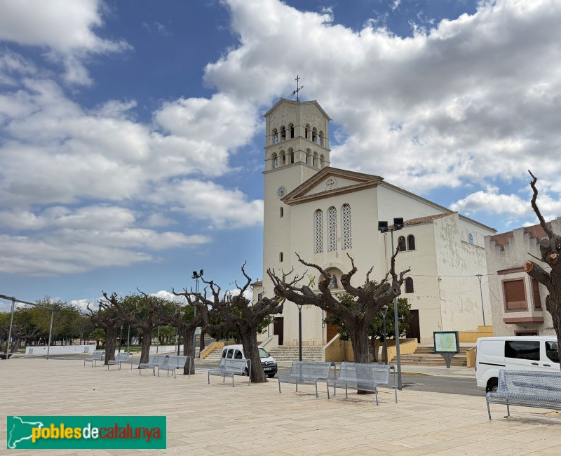 Móra la Nova - Església de Nostra Senyora del Remei (Foto: Albert Esteves, 2026) Móra la Nova - Església de Nostra Senyora del Remei