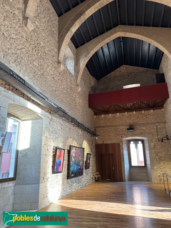 Calonge - Palau del castell. Sala Major (Foto: Albert Esteves, 2026) Calonge - Palau del castell. Sala Major