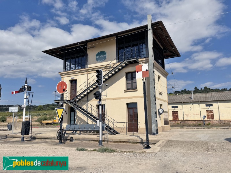 Móra la Nova - Estació. Museu del Ferrocarril