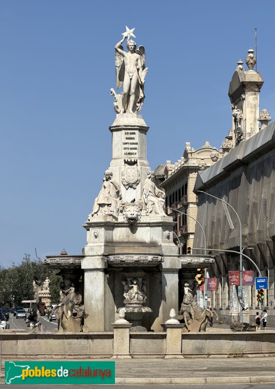 Barcelona - Font del Geni Català