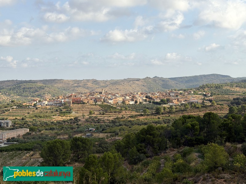 Panoràmica de La Torre de l'Espanyol (Foto: Albert Esteves, 2026) Panoràmica de La Torre de l'Espanyol