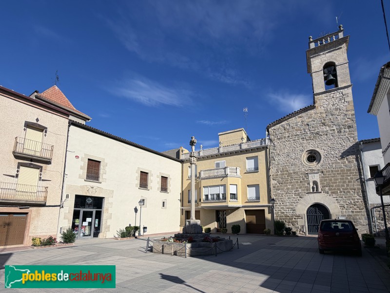 Barbens - Castell de Barbens, a mà esquerra