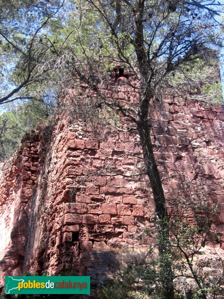 Cervelló - Castell. Murs.