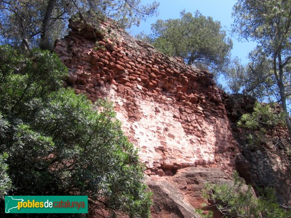 Cervelló - Castell. Murs.