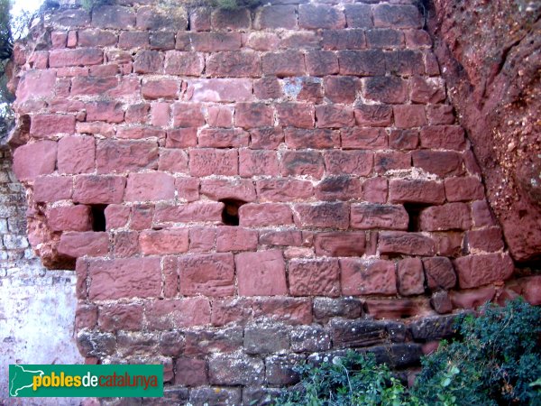 Cervelló - Castell. Mur.