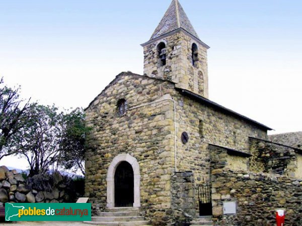 Guils - Sant Vicenç de Saneja (Foto: Albert Esteves, 2006) Guils - Sant Vicenç de Saneja