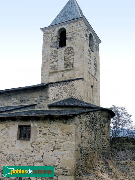 Guils - Sant Vicenç de Saneja (Foto: Albert Esteves, 2006) Guils - Sant Vicenç de Saneja