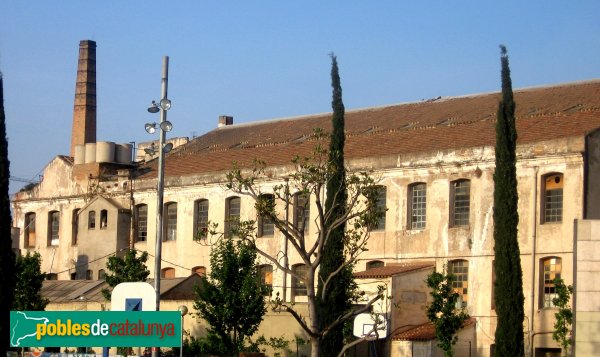 Molins de Rei - Fàbrica del Molí, abans de la restauració