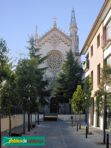 Castellar del Vallès - Façana principal de l'Església