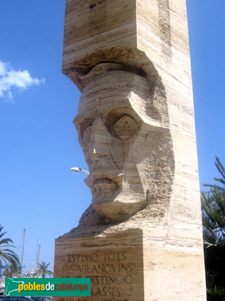 Vilanova i la Geltrú - Monument a Macià