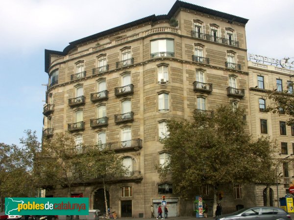 Barcelona - Casa Garriga (Passeig de Gràcia, 112)